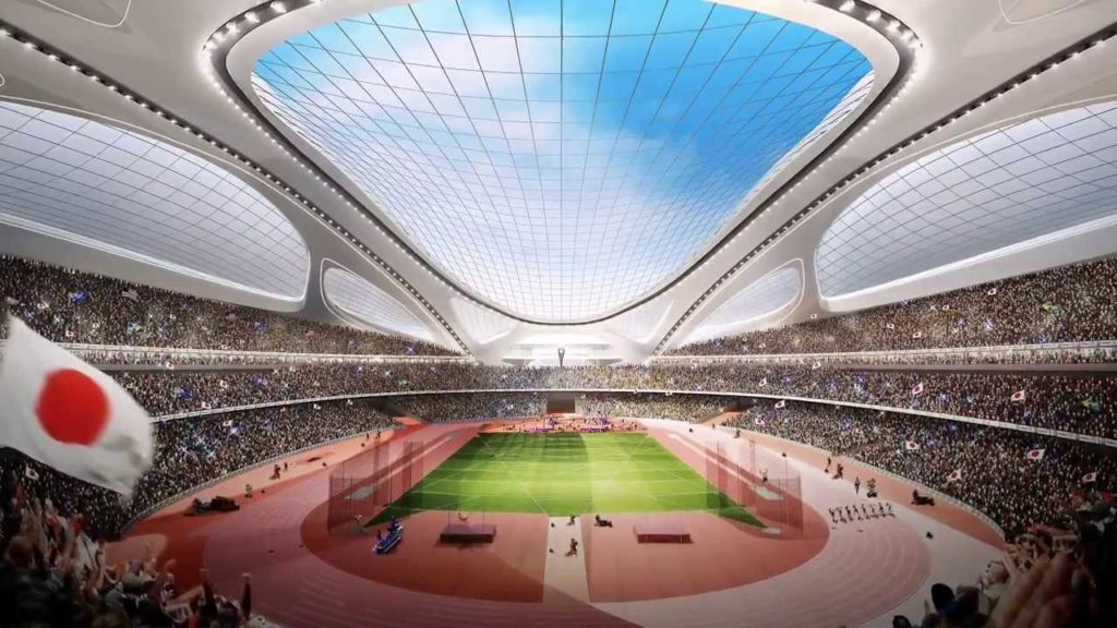 New National Stadium for Tokyo 2020 Summer Olympics [HD]
