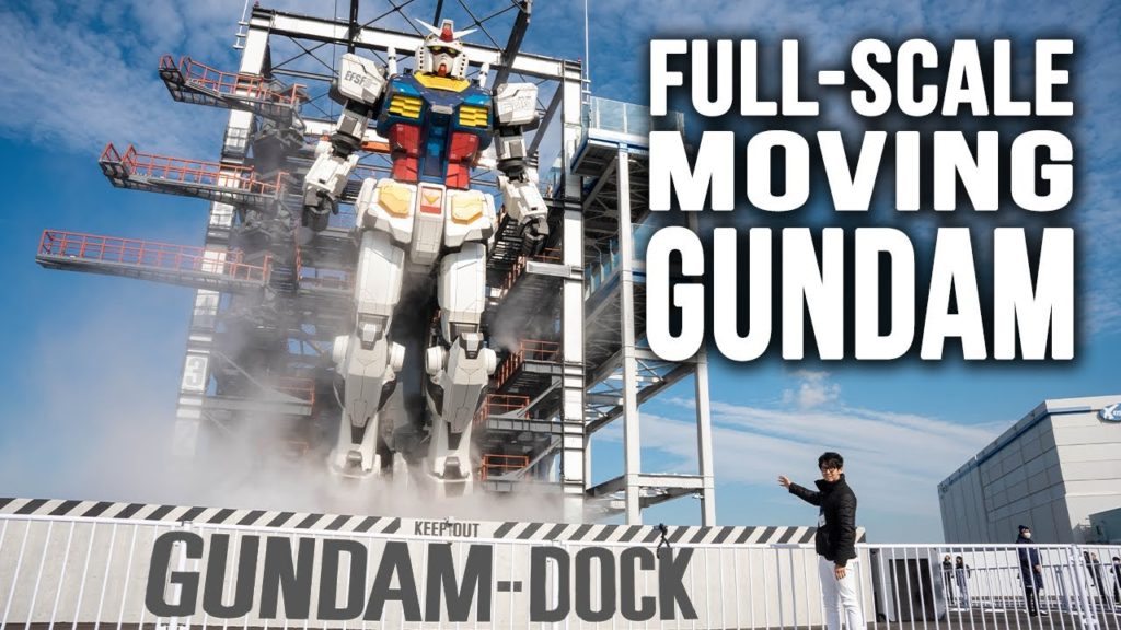 Full-Scale MOVING GUNDAM in Japan – Gundam Factory Yokohama