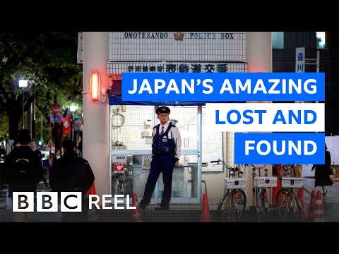 Why it’s almost impossible to lose things in Japan – BBC REEL